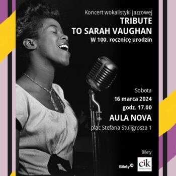 Tribute to Sarah Vaughan w 100. rocznicę urodzin