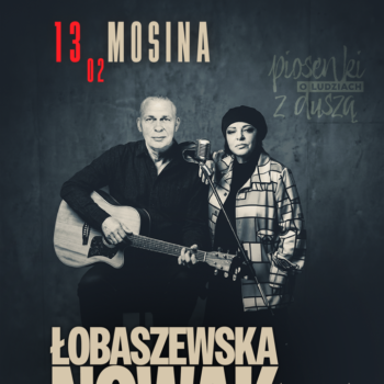 Grażyna Łobaszewska i Adam Nowak (Raz Dwa Trzy) - legendy na żywo w Mosinie!